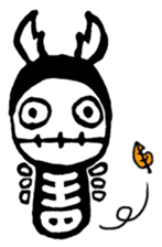 some kind of larvae sticker #12866789