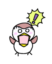 Carefree days of sparrows sticker #12867017