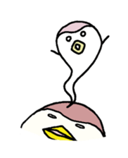 Carefree days of sparrows sticker #12867024