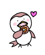 Carefree days of sparrows sticker #12867033