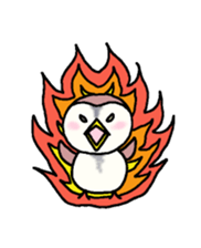 Carefree days of sparrows sticker #12867036