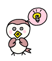 Carefree days of sparrows sticker #12867041