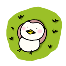 Carefree days of sparrows sticker #12867050