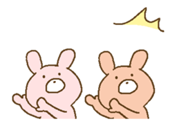 Rabits2 sticker #12867245