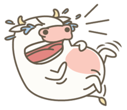 Kawaii Cow sticker #12867275