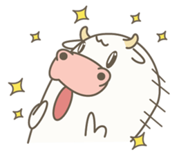 Kawaii Cow sticker #12867277