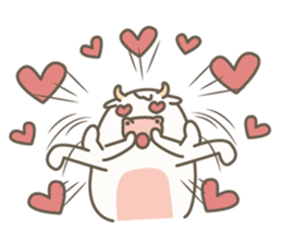 Kawaii Cow sticker #12867280