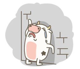 Kawaii Cow sticker #12867286