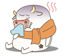 Kawaii Cow sticker #12867298