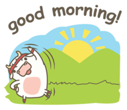 Kawaii Cow sticker #12867299