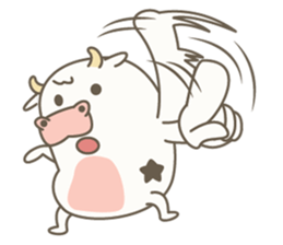 Kawaii Cow sticker #12867300