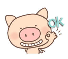 Dumpling Pig 3 sticker #12867558