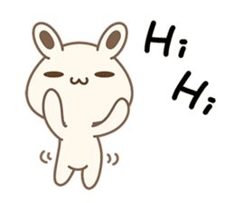 White Bunny Baby-Me(Mid-Autumn Festival) sticker #12867583