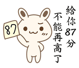 White Bunny Baby-Me(Mid-Autumn Festival) sticker #12867604