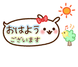 Balloon-Rabbit sticker #12867866