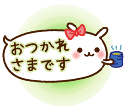 Balloon-Rabbit sticker #12867869