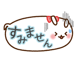 Balloon-Rabbit sticker #12867879