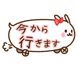 Balloon-Rabbit sticker #12867882