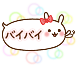 Balloon-Rabbit sticker #12867886