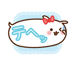 Balloon-Rabbit sticker #12867894