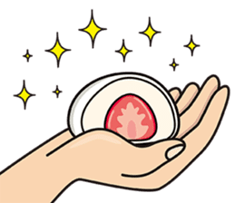 Little birds and rice cakes sticker #12868147