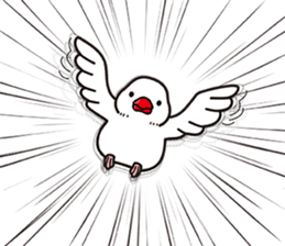 Little birds and rice cakes sticker #12868152