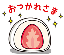 Little birds and rice cakes sticker #12868161