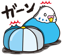 Little birds and rice cakes sticker #12868173