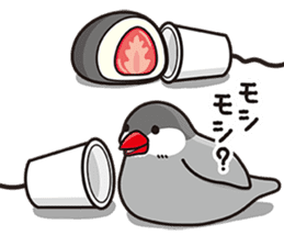 Little birds and rice cakes sticker #12868174
