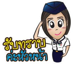 Na-me' : Air Force sticker #12868550