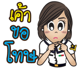 Na-me' : Air Force sticker #12868569