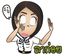 Na-me' : Air Force sticker #12868574