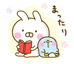 Rabbit Usahina 365days sticker #12869048