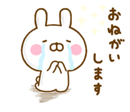 Rabbit Usahina 365days sticker #12869060