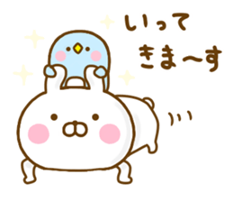 Rabbit Usahina 365days sticker #12869064