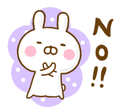 Rabbit Usahina 365days sticker #12869077