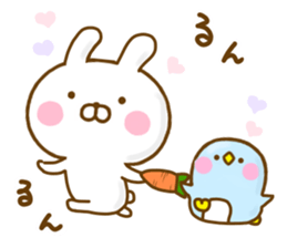 Rabbit Usahina 365days sticker #12869083