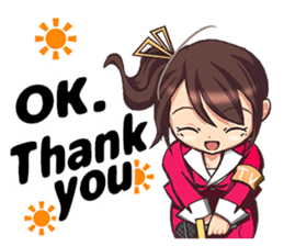 Work! Weather caster in english sticker #12869136