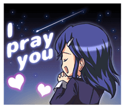 Work! Weather caster in english sticker #12869149