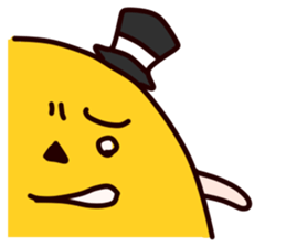 Halloween pumpkin"MICHAEL" English sticker #12869206