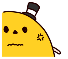 Halloween pumpkin"MICHAEL" English sticker #12869215