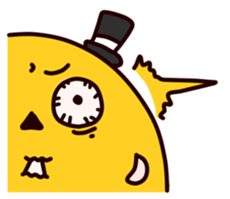 Halloween pumpkin"MICHAEL" English sticker #12869217