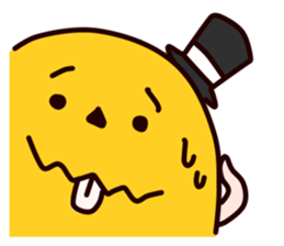 Halloween pumpkin"MICHAEL" English sticker #12869221