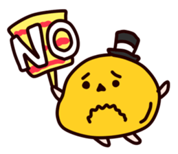 Halloween pumpkin"MICHAEL" English sticker #12869233