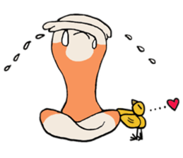 Cute Yoga buddies, Oira & Kotori sticker #12869249