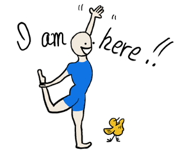 Cute Yoga buddies, Oira & Kotori sticker #12869262