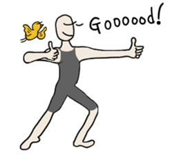 Cute Yoga buddies, Oira & Kotori sticker #12869269