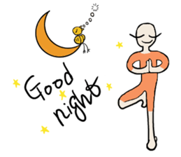 Cute Yoga buddies, Oira & Kotori sticker #12869277