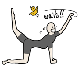 Cute Yoga buddies, Oira & Kotori sticker #12869284