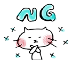 Loosely cat sticker sticker #12869381